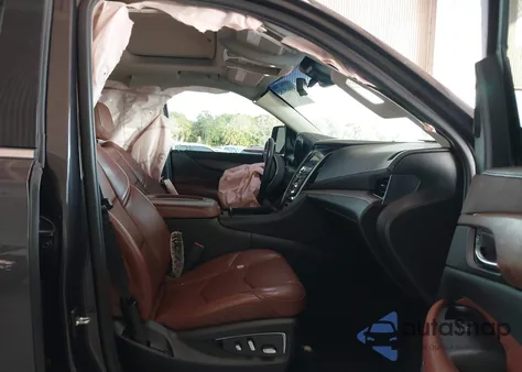 2018 Cadillac Escalade Esv Premium Luxury из США, поврежденный, VIN 1GYS3JKJ5JR283384